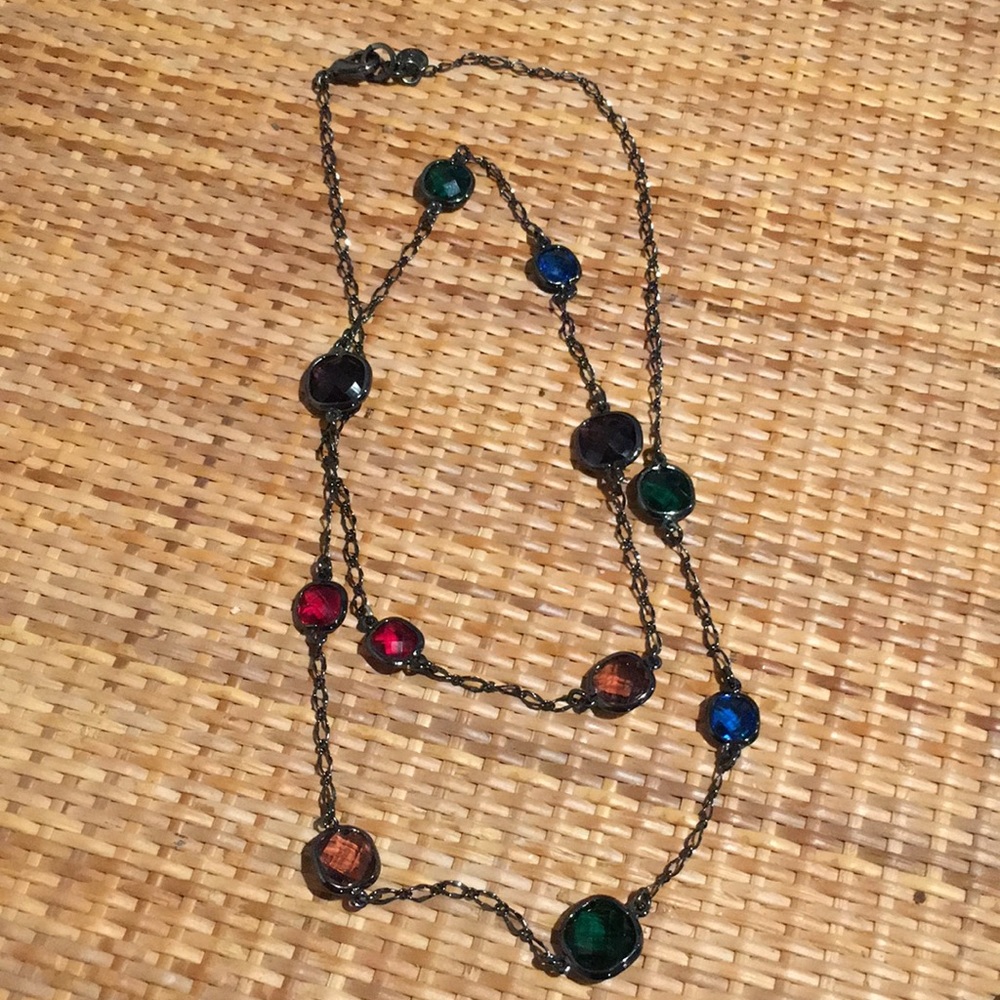 C.Wonder Black layerable necklace.